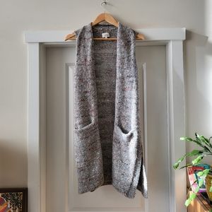 Aritzia. Wilfred wool longline open cardigan